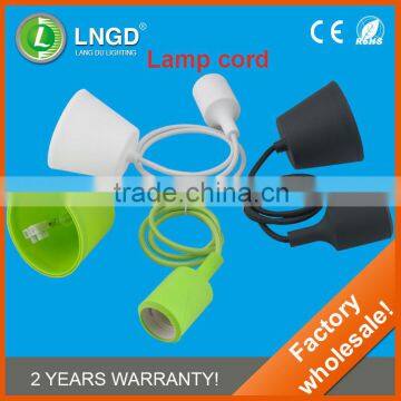 e27 textile power cord,textile lamp cord for led industrial high bay light,pendant light wire