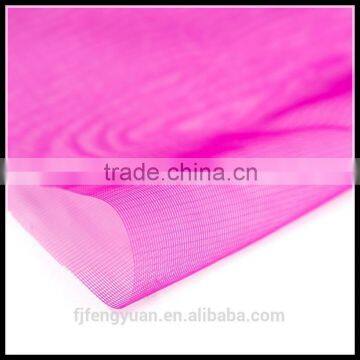 20d Polyester Sqaure Net Fabric Semi Dull India Saree Making Fabric