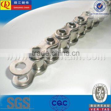 60HP Short pitch stainless steel hollow pin chain