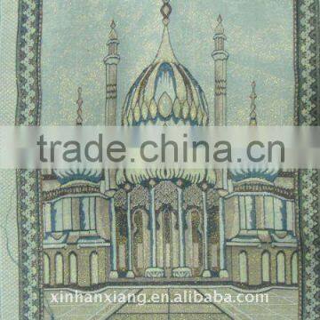 Jacquard woven carnal prayer carpet DM-002