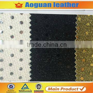 2016 New Design Ladies Shoes Material Fashion Shiny Sequin Glitter Fabric for Shoes Women Hot Sell in India Market T5795 photo-3