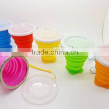 New Products 2016 Silicone Collapsible Cup