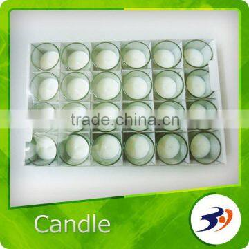 Candle White Unscented Candles To West Africa