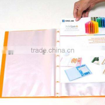 Clear File 186-10GSV - PP Colorful and Transparent Display Book Clear File With Ten Pockets photo-3