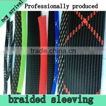 Fiberglass braided nylon sleeve air conditioning line