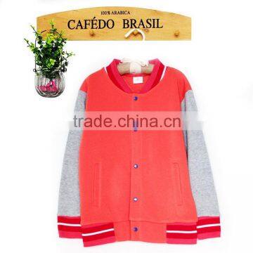 Lovely orange baby girls coats baby outerwear jackets