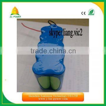 2200mah aa rechargeable cell 12v nimh