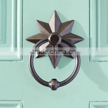 DOOR KNOCKER, FLOWER IRON KNOCKER