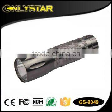 Onlystar GS-9049 aluminum 1W battery operated torch