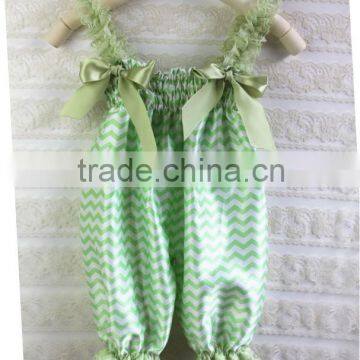 New arrival ! chic chevron print satin petti knickers in kids baby onesie