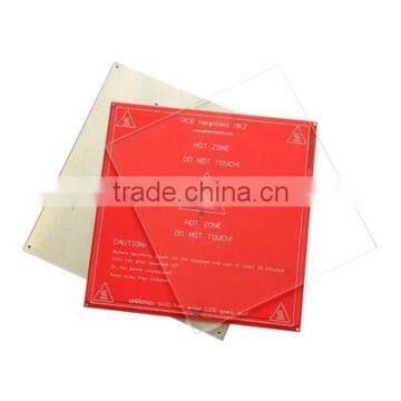 (New & Original) ReprapMK2 Heatbed aluminum plate size 220x220x3mm