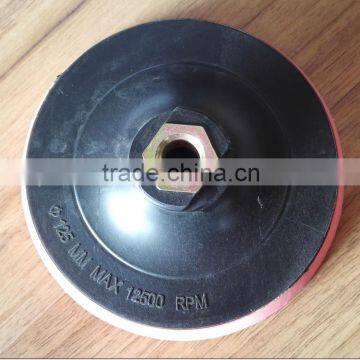 100mm,115mm, 125mm polishing pad with hook and loop