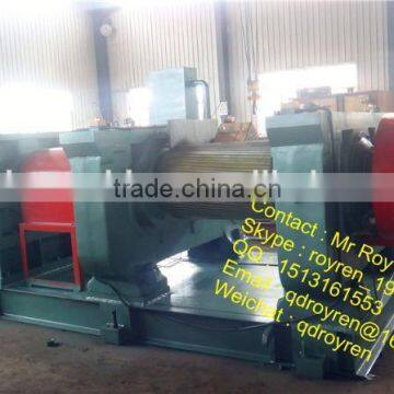 High Efficiency Waste tire recycling rubber powder line plastic crusher machine for sale