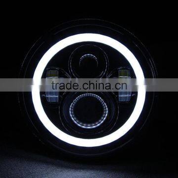 WEIKEN 7 Inch Led Headlight/Round Harley Led Headlight/Motorcycle Headlights photo-4