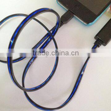 Promotional LED Lighting Micro USB Cable for Samsung