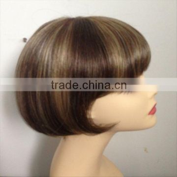 hot sell high quality piano color bobo wigs