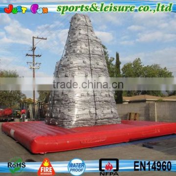 rock looking inflatable artificial rock climbing wall price                        
                                                Quality Choice