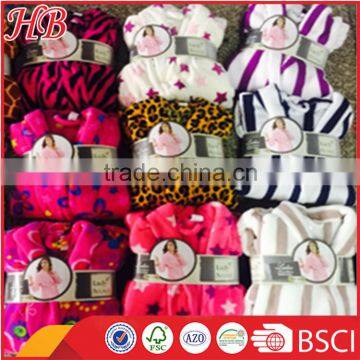 Coral Fleece Stock Bathrobe With Low Price photo-4