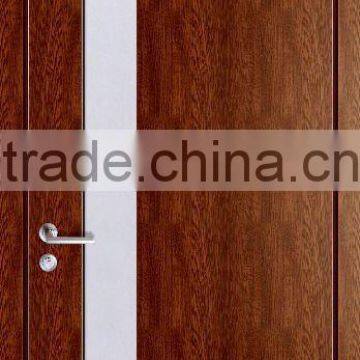 Modern Melamine Office Doors Glass Inserts DJ-P065