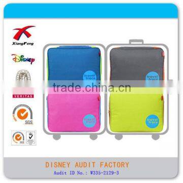 XF Polyester storage bag Fashion travel packing cubes