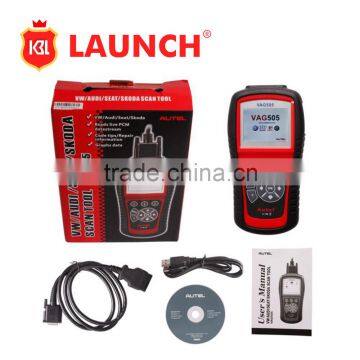 Autel MaxiService VAG505 For AU-DI For VW For SEAT For SKODA Scanner Tool with Powerful Function OBD2 Diagnostic Tool