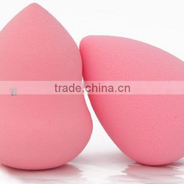 red egg shape cosmetic puff powder puff makeup sponge beauty puff