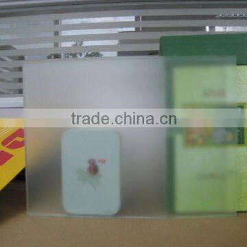 China Super quality white frosted glass for home decration