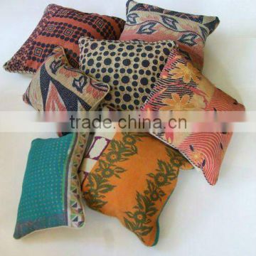 Decorative Chair Kantha Pillows