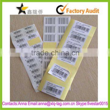 2015 Accept custom printing weighing scale label printing barcode printing