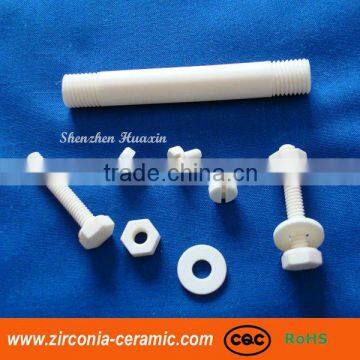 Zirconia ceramic parts/Pump zirconia ceramic plunger/ceramic piston/ceramic gear shaft