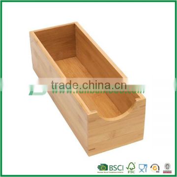 ship-shaped bamboo wood candy container , stronger high quality