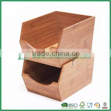 100% natural Bamboo storage box for living room