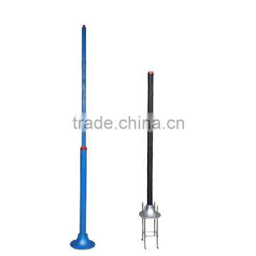 colorful light pole for soalr street light