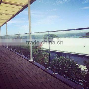 Stainless Steel Mini Top Rail for Balcony Glass Railing photo-4