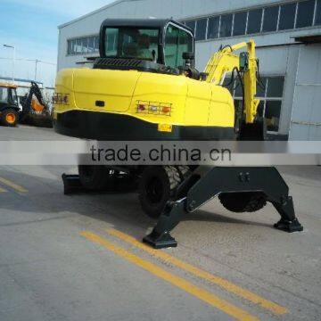 New ZOT good price 6T wheel excavator for sale