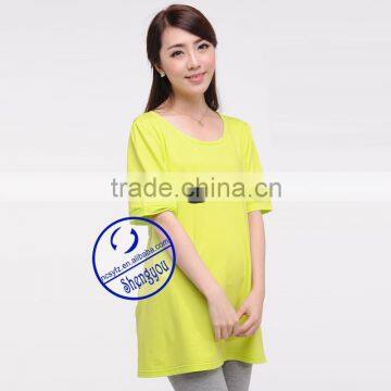 Wholesale 100 Cotton Short Sleeve Pregnant Women Matenity Wear photo-3