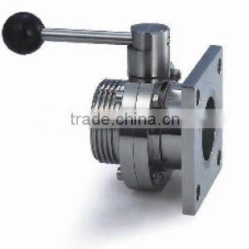 Weld Sanitary Butterfly Valve
