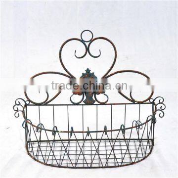French Garden Decorative Wall Hanging Baskets photo-1