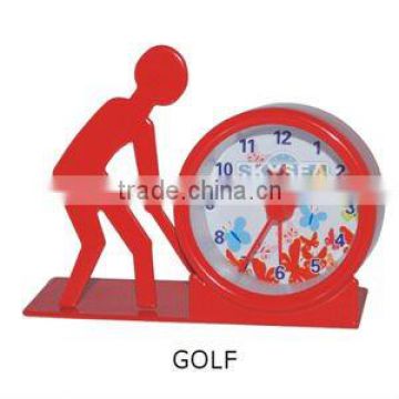 Mini Sport Golf Alarm Clock 6014