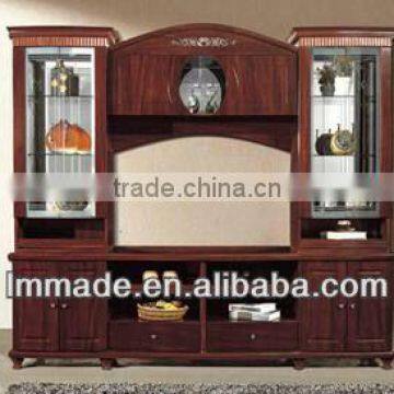 wooden built in TV cabinet of home furniture(700635)