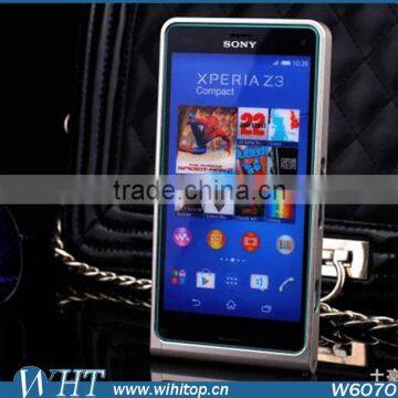 Fashional Alumimum Mental Bumper Case For Sony Xperia Z3 Mini Compact +Screen Protector For Z3 Compact photo-5