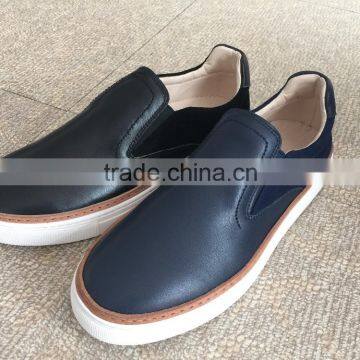 New style cow leather man shoe lazy thick soles of shoes casual shoes for men