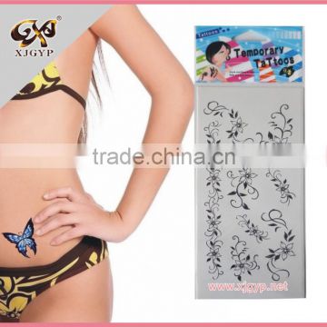 waterproof sticker tattoo/butterfly tattoo sticker/sexy tattoo sticker