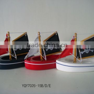 Small Pirate ship model for decoration