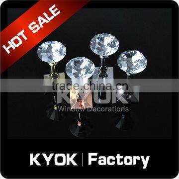 KYOK Home Decorations Top Quality Curtains Rods and Accessories ,metal Curtain Hooks photo-3