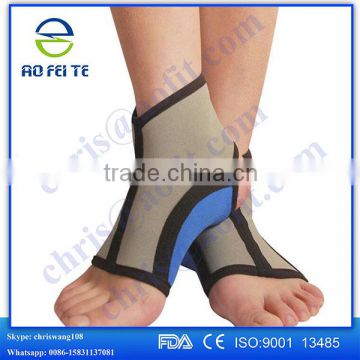 alibaba china hebei aofeite high quality elastic hook loop ankle strap sandals