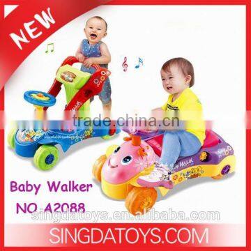 HOT Selling Step Start Walk'n Ride Baby Ride on car baby walker With light&music