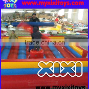 interactive kids inflatable gladiator arena, inflatable children fighting game