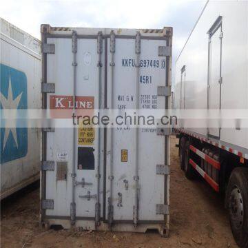 40' shipping Reefer Container with Carrier refrigerator