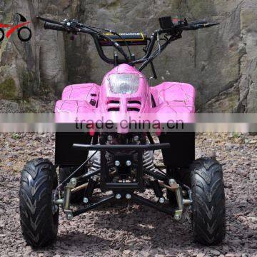 QWMOTO CE 100cc Pink 4 stroke Automatic Kids ATV for cheap sale